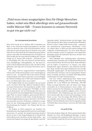Vorschauseite 3: Der Querdenker im Hintergrund