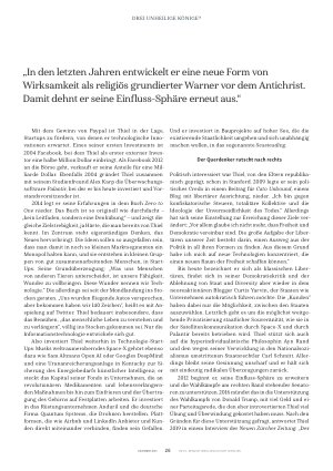 Vorschauseite 5: Der Querdenker im Hintergrund