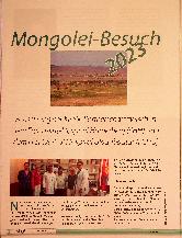 Vorschauseite 1: Mongolei Besuch 2023