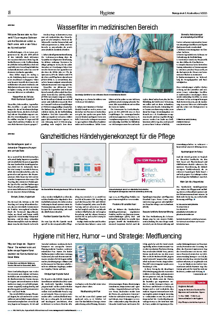 Vorschauseite 2: Hygiene