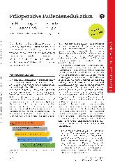 Vorschauseite 1: Präoperative Patientenedukation: Die Bedeutung und der Einsatz in der abdominalen Chirurgie