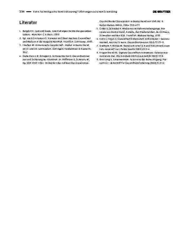 Vorschauseite 4: Technologische Demokratisierung? Erfahrungen aus einem Scienceblog