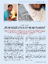 Vorschauseite 1: " Mein Gedächtnis ist meine Kamera "
