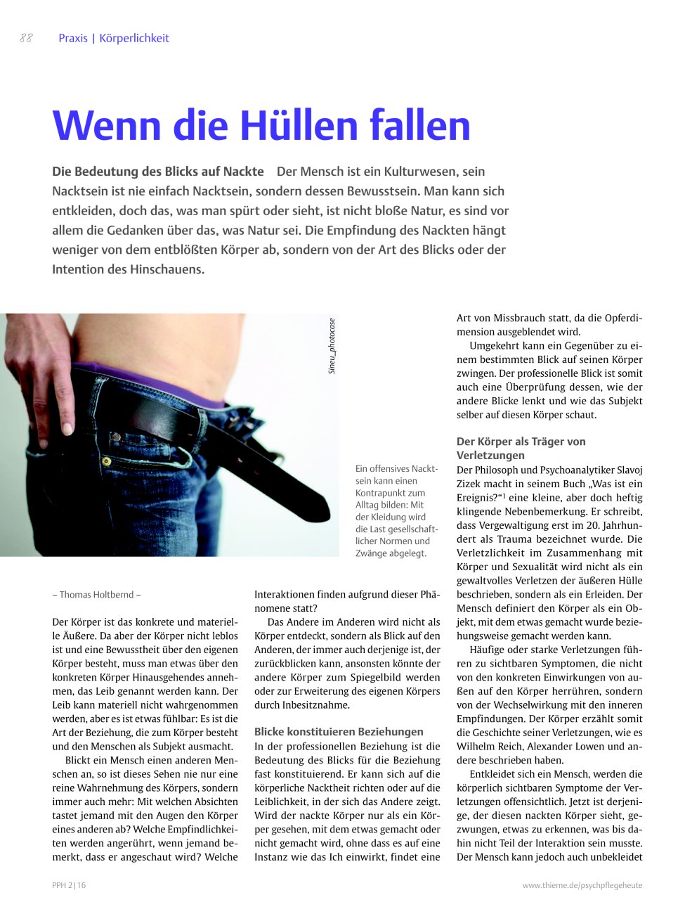 Vorschauseite 1: Wenn die Hüllen fallen