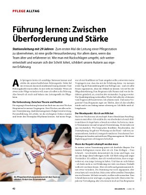 Vorschauseite 1: Führung lernen: Zwischen Überforderung und Stärke