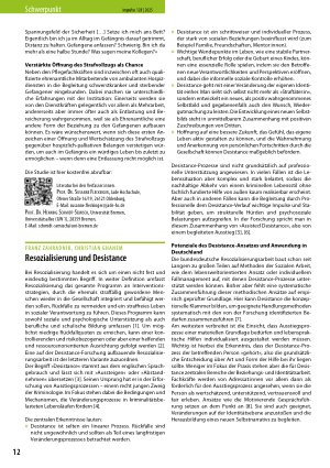 Vorschauseite 1: Resozialisierung und Desistance