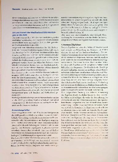 Vorschauseite 3: Medikationsfehlermeldungen an die Arzneimittelkommission der Deutschen Apotheker.