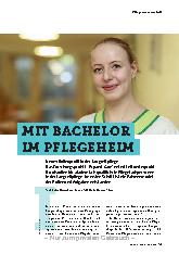 Vorschauseite 1: Mit Bachelor im Pflegeheim