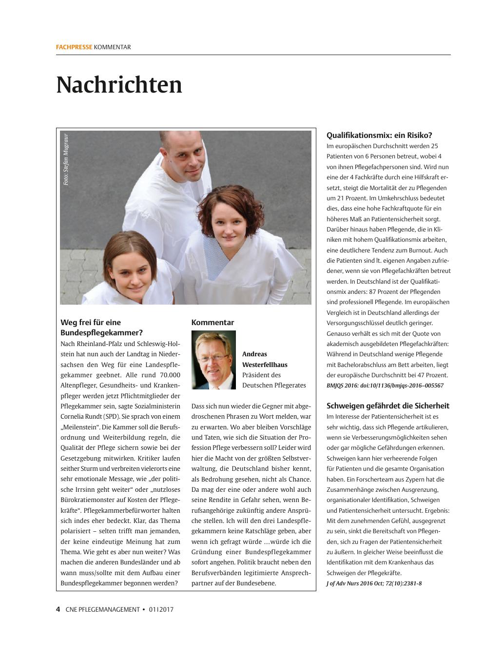 Vorschauseite 1: Nachrichten