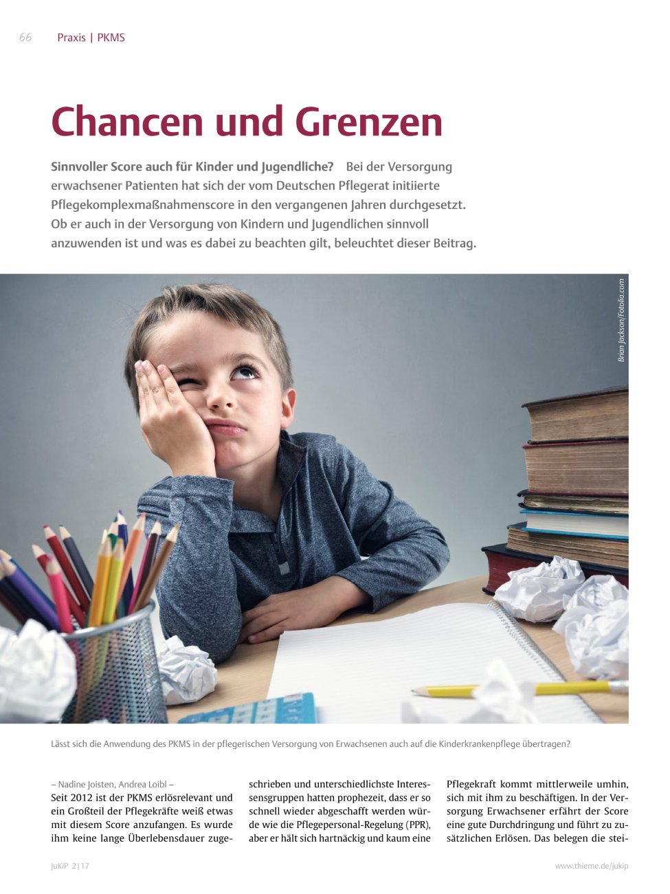 Vorschauseite 1: Chancen und Grenzen