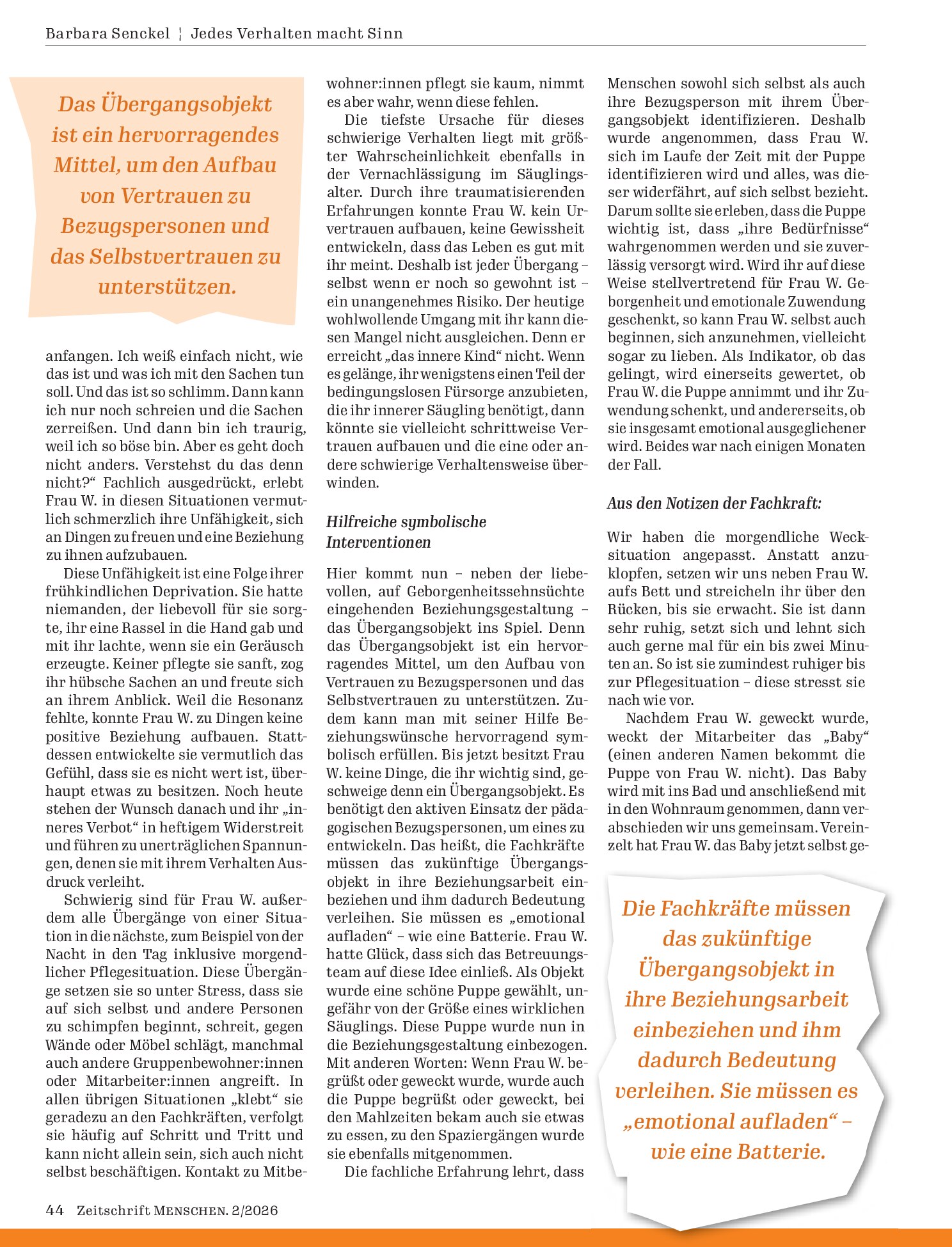 Vorschauseite 4: Jedes Verhalten macht Sinn – wenn man die Symbolik versteht