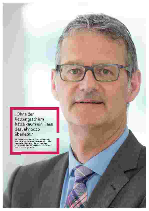 Vorschauseite 2: DKG-Präsident Gaß im Interview: „Es ist nicht alles schlecht am DRG-System“