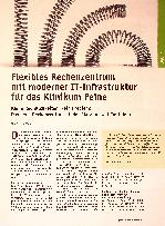 Vorschauseite 1: Flexibles Rechenzentrum mit moderner IT-Infrastruktur für das Klinikum Peine