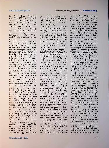 Vorschauseite 5: Zur Gewährung von Leistungen der Hilfe zur Pflege