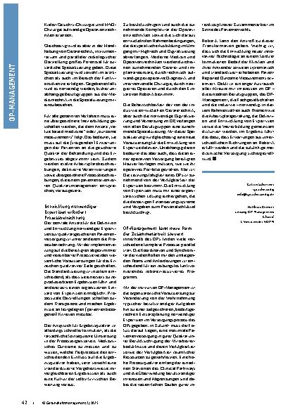 Vorschauseite 3: Potenziale von Robotik im OP ausschöpfen