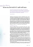 Vorschauseite 1: Ideenschmiede Krankenhaus