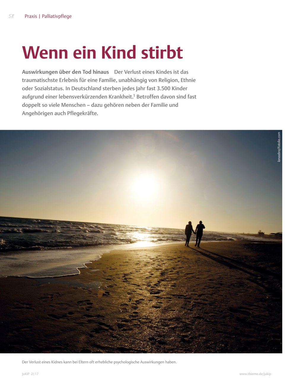 Vorschauseite 1: Wenn ein Kind stirbt