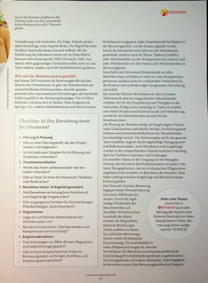 Vorschauseite 2: Rotation belebt die Betreuung