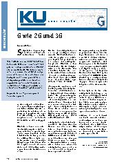 Vorschauseite 1: G wie 2G und 3G