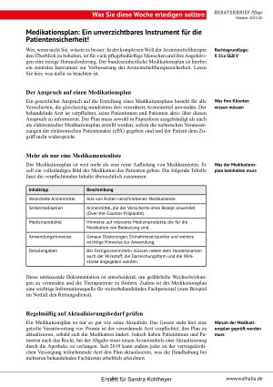 Vorschauseite 6: Beraterbrief Pflege Heft 20-2025