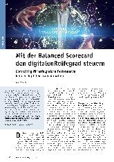 Vorschauseite 1: Mit der Balanced Scorecard den digitalen Reifegrad steuern