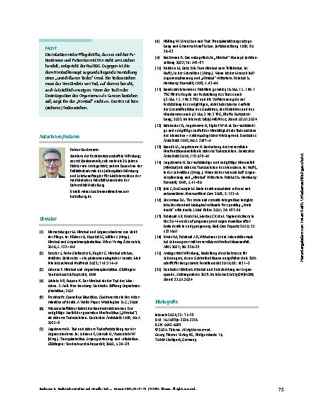 Vorschauseite 5: Realistische Intuition und virtueller Tod: das Hirntodkonzept auf dem Prüfstand