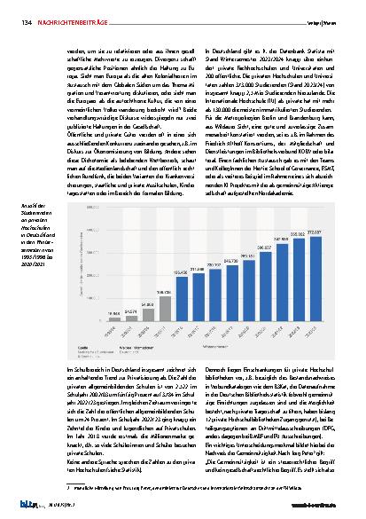 Vorschauseite 2: Plädoyer für ein vorbehaltloses Miteinander von staatlichen und privaten Hochschulbibliotheken