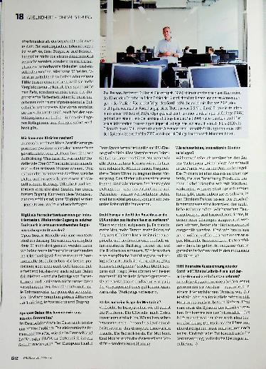Vorschauseite 3: „Kl demokratisiert die Medizin“