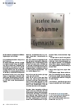 Vorschauseite 2: "Ich möchte den jungen Hebammen Mut machen."