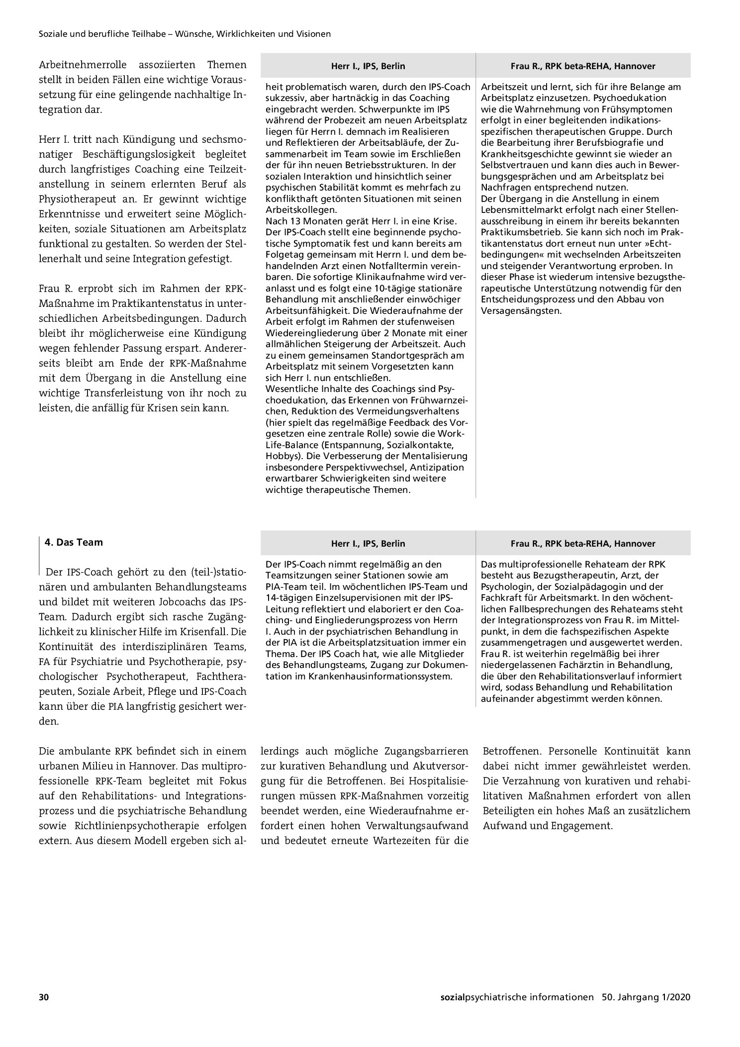 Vorschauseite 3: Betriebsnahe Inklusion: RPK und IPS – Ein Vergleich