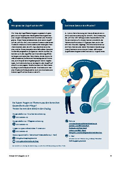 Vorschauseite 2: BMG im Dialog: 5 Fragen zur elektronischen Patientenakte (ePA)