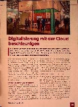 Vorschauseite 1: Digitalisierung mit der Cloud beschleunigen