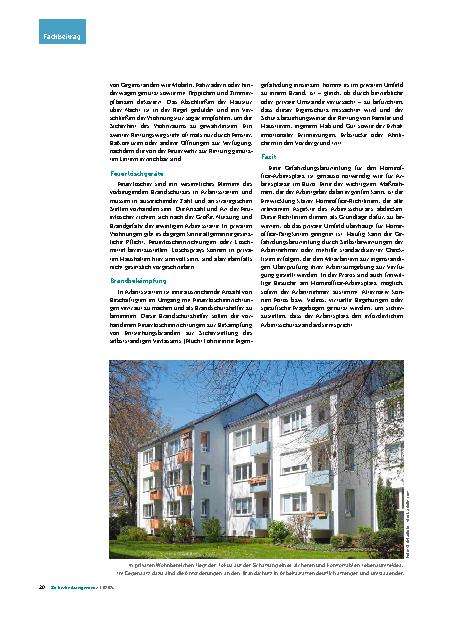 Vorschauseite 4: Betriebliche Organisation Brandschutz im Homeoffice