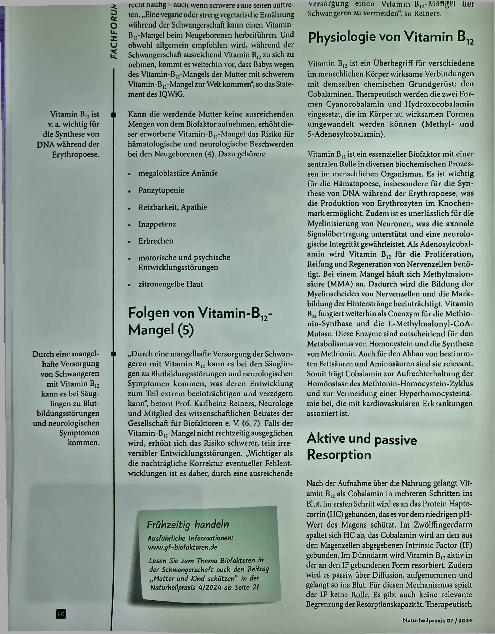 Vorschauseite 2: Für den besten Start ins Leben: Biofaktoren in der Schwangerschaft