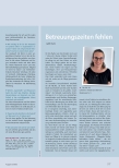 Vorschauseite 1: Betreuungszeiten fehlen