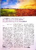 Vorschauseite 1: Der Klimawandel ist die größte Herausforderung für die Menschheit.