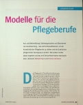 Vorschauseite 1: Modelle für die Pflegeberufe