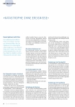 Vorschauseite 1: "Katastrophe ohne Ereignisse"
