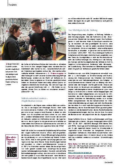 Vorschauseite 3: Es geht! Betriebliche Teilhabe am Arbeitsleben von Menschen mit hohem Unterstützungsbedarf ist hier und jetzt möglich.
