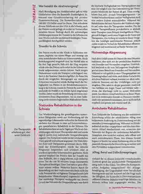 Vorschauseite 3: Physiotherapie bei Extremverletzungen: Die Bedeutung des psychosozialen Therapieansatzes