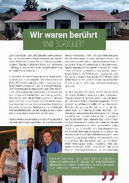 Vorschauseite 1: Wir waren berührt und schockiert.