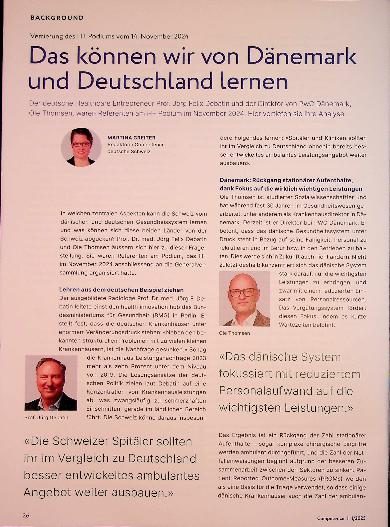 Vorschauseite 1: Das können wir von Dänemark und Deutschland lernen