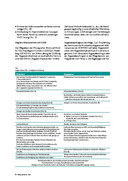 Vorschauseite 5: Wider nosokomiale Infektionen