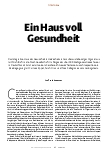 Vorschauseite 1: Ein Haus voll Gesundheit