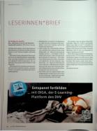 Vorschauseite 1: Leserinnenbrief