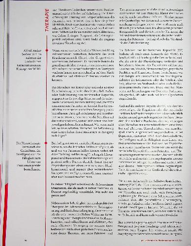 Vorschauseite 3: Training gleich Therapie Hilfe zu Selbsthilfe