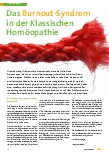 Vorschauseite 1: Das Burnout-Syndrom in der Klassischen Homöopathie