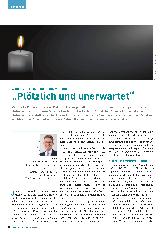 Vorschauseite 1: Umgang mit Todesfällen am Arbeitsplatz „Plötzlich und unerwartet“