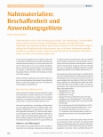Vorschauseite 1: Nahtmaterialien: Beschaffenheit und Anwendungsgebiete