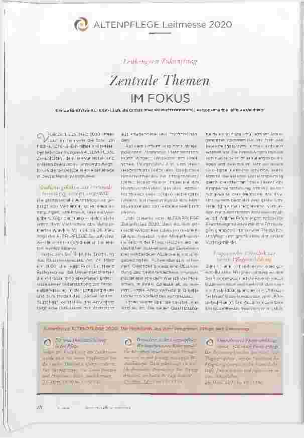 Vorschauseite 1: Leitkongress Zukunftstag Zentrale Themen IM FOKUS Correction: Leitkongress Zukunftstag Zentrale Themen IM FOKUS